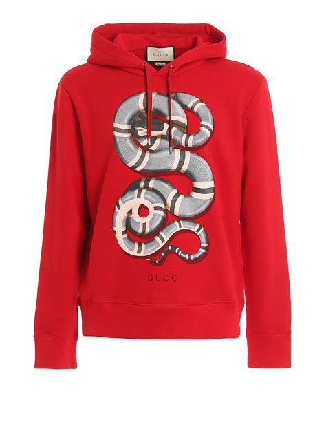 gucci snake supreme hoodies